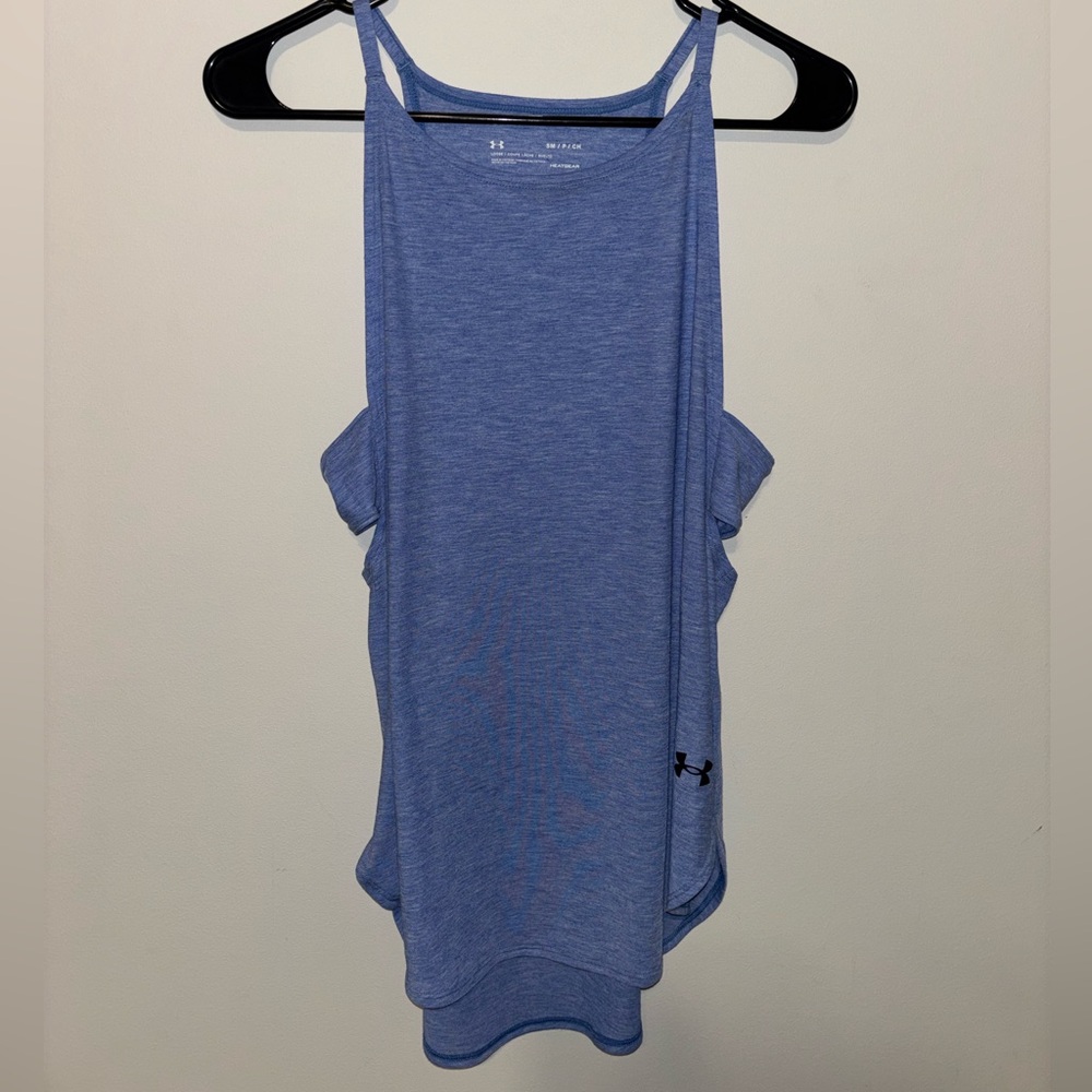 Under Armour Women’s Athletic Tank Top Cut Out Sides-Size Small
